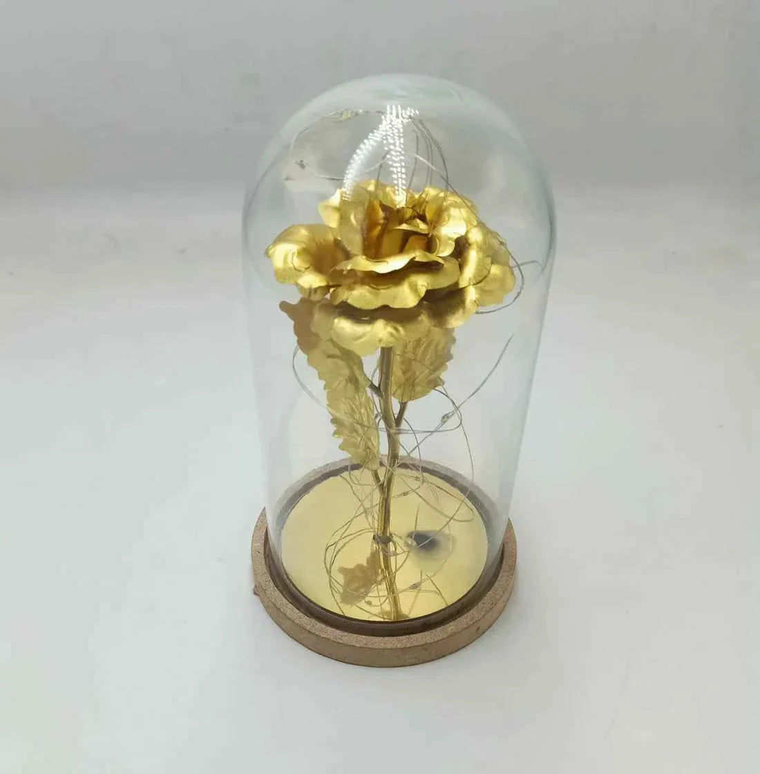 قبة زهور مع إضاءة LED