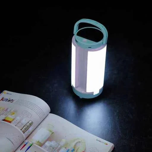 كشاف طوارئ LED يدوي قابل لإعادة الشحن