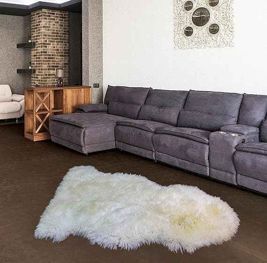 سجادة فرو غنم فاخرة
