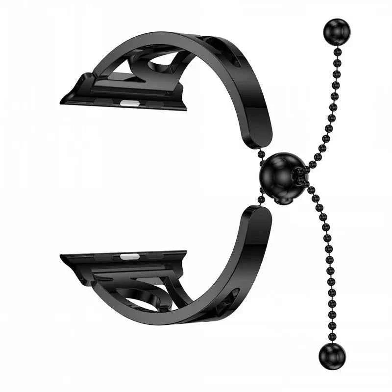 أساور ساعات من الفولاذ المقاوم للصدأ قابلة للتعديل – لسلسلة آي ووتش