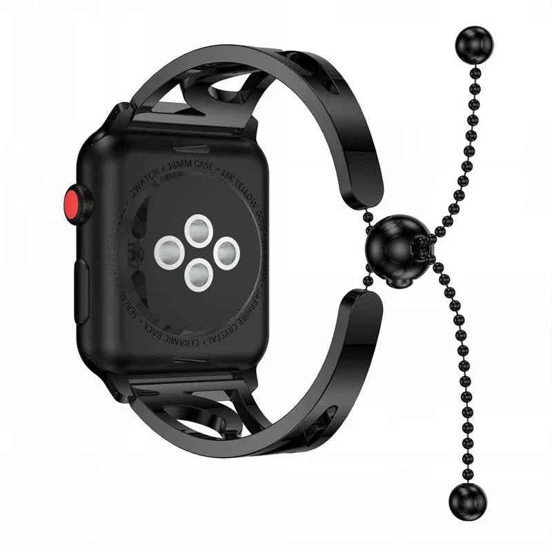 أساور ساعات من الفولاذ المقاوم للصدأ قابلة للتعديل – لسلسلة آي ووتش