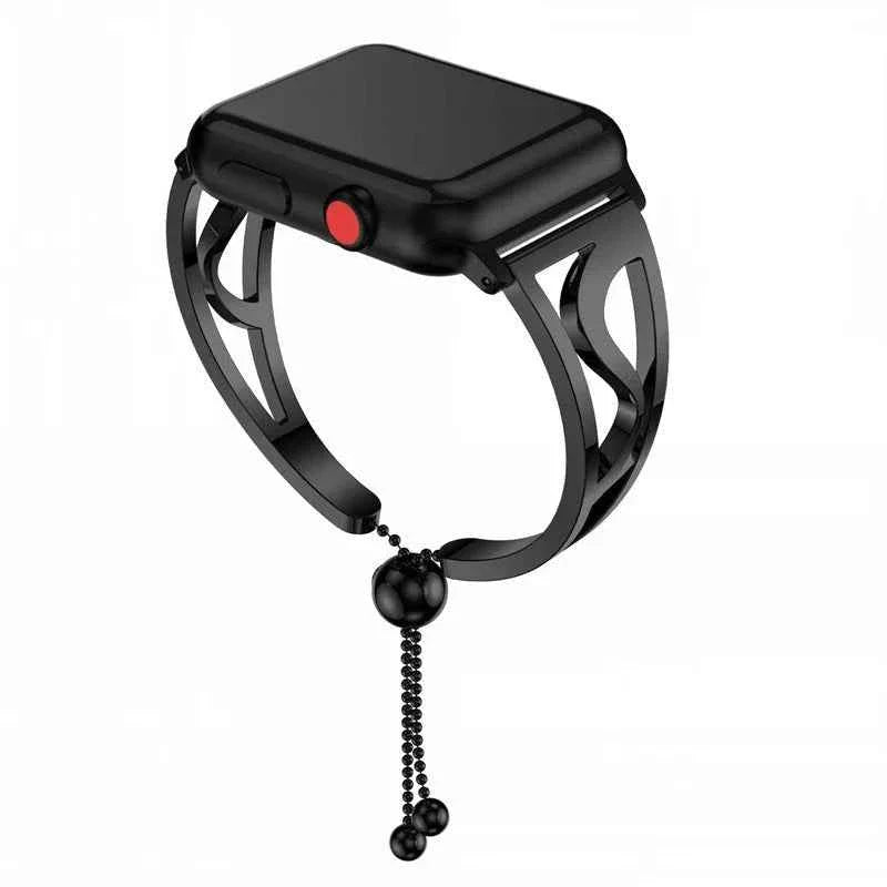 أساور ساعات من الفولاذ المقاوم للصدأ قابلة للتعديل – لسلسلة آي ووتش